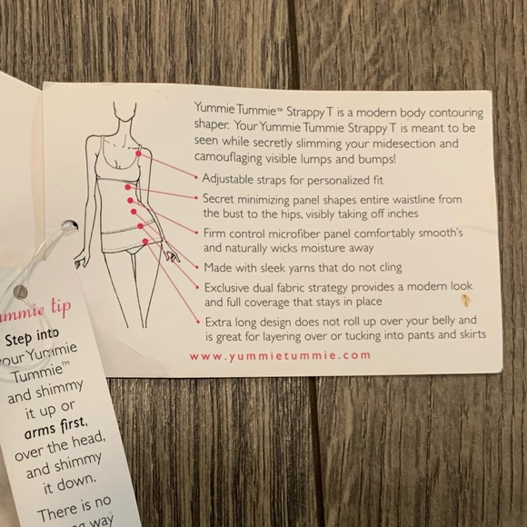 Original Yummie Tummie® 3-Panel Shaping Tank Black. - Picture 6 of 6